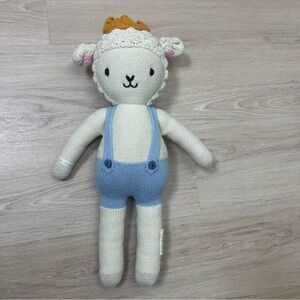 Cuddle + Kind Sebastian Lamb Plush Knit Toy 20”